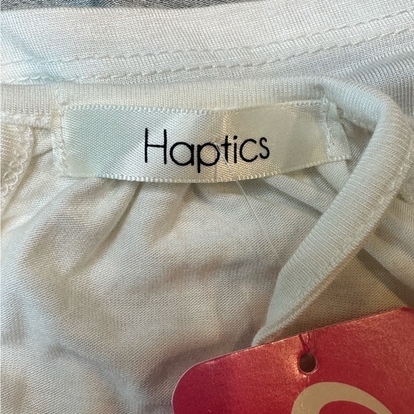 NWT Ivory Leopard Chevron Color Block Tank Top M - Picture 8 of 11